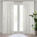 Curtain Feza 140x300 cm, white/silver