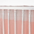 MOALISA Curtains, 1 pair, pale pink, pink, 145x300 cm