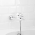 GoodHome Bath Tap Wicie, white