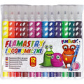 Fun&Joy Ergonomic Felt-tip Pens 12 Colours