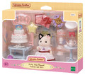 Sylvanian Families Party Time Playset Tuxedo Cat Girl 3+