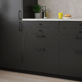 NICKEBO Drawer front, matt anthracite, 40x40 cm