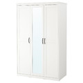 SONGESAND Wardrobe, white, 120x60x191 cm