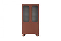 Display Cabinet Sonatia II 100cm, burgundy