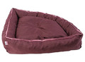 Diversa Dog Bed Corner Size L, burgundy-pink