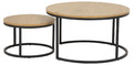 Nesting Tables Set of 2 Spiro, oak