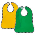 GRÖNFINK Bib, green/yellow