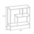 Shelving Unit Edison M, black