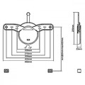 MacLean TV Wall Mount 23-55" Slim MC-877