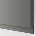 BESTÅ TV storage combination/glass doors, white Sindvik/Västerviken dark grey, 240x42x129 cm