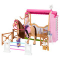 Barbie Mysteries: The Great Horse Chase Stable Playset With Doll HXJ44 3+