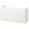 TÄNNFORSEN Wash-stand with drawers, white, 120x48x63 cm