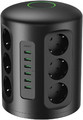 Aukey Power Strip Surge Protector Charger PA-S14 Power Hub XL 6xUSB 12xAC Outlets EU Plug