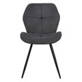 Upholstered Chair Petri, anthracite