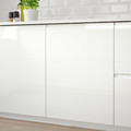 VOXTORP Door, high-gloss white, 30x60 cm