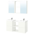ENHET Bathroom, white, 124x43x65 cm