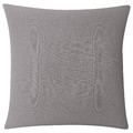 VIDEPLATTMAL Cushion cover, light grey, 40x40 cm