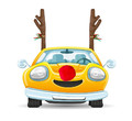 Car Reindeer Antlers & Nose