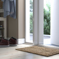 LOHALS Door mat, indoor, natural, 40x60 cm