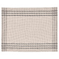 VÅRARV Place mat, dark grey/natural, 35x45 cm