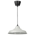 TRETTIOEN Pendant lamp, white, 38 cm