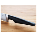 VÖRDA Bread knife, black, 23 cm