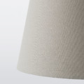 SKOTTORP Lamp shade, light grey, 42 cm