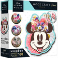 Trefl Wood Craft Wooden Shaped Children's Puzzle Minnie Mouse 160pcs 12+