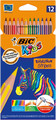BIC Coloring Pencils Kids Evolution Stripes 12pcs