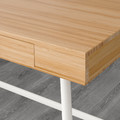LILLÅSEN Desk, bamboo, 102x49 cm