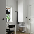 ENHET Wall storage combination, white, 60x30x255 cm