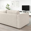 VIMLE Corner sofa, 5-seat, Gunnared beige