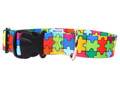 Matteo Dog Collar Plastic Buckle 10mm, puzzle