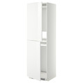 METOD High cabinet for fridge/freezer, white, Ringhult white, 60x60x200 cm