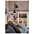 HEKTAR Floor lamp with 3-spot, dark grey