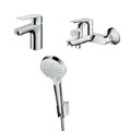 Hansgrohe Bathroom Set Logis E, chrome