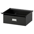 IVAR Drawer, black, 39x30x14 cm