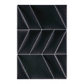 Upholstered Wall Panel Triangle Stegu Mollis 15x30cm 2pcs R, black