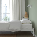 VEVELSTAD Bed frame, 160x200 cm, white