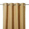 Curtain GoodHome Digga 140x260cm, mustard yellow