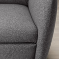 EKOLSUND Recliner, Gunnared dark grey