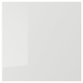 RINGHULT Drawer front, high-gloss light grey, 40x40 cm