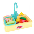 Dishwashing Playset Sink with Tap & Accessories, assorted colours, 3+