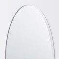 LINDBYN Mirror, white, 110 cm