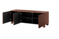 TV Cabinet Sonatia II 150 cm, burgundy