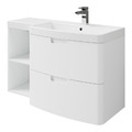 GoodHome Wash-Basin Himalia 105 x 45 cm, right