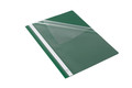 Plastic Report File A4 Standard 25-pack, green