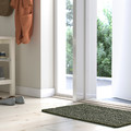 LANDBANA Doormat, dark green, 40x60 cm