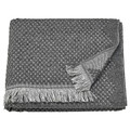 FJÄLLSTARR Bath towel, dark grey, 70x140 cm