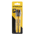 Stanley Black Permanent Marker Pen Fine Tip